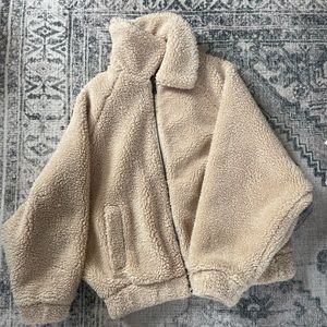 Women’s Sherpa Zip Up Jacket